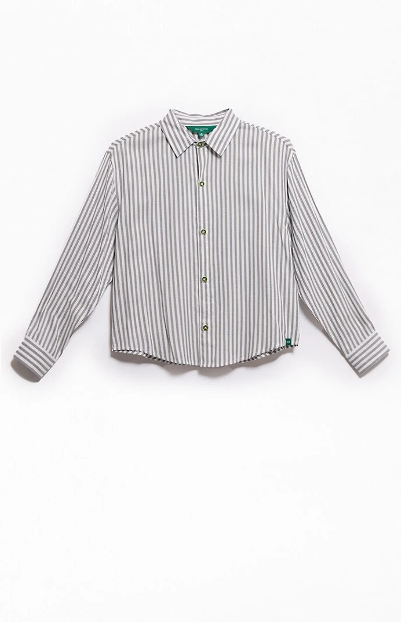 FIELD OF STUDY by Pacsun Forever Long Sleeve Button Down Shirt