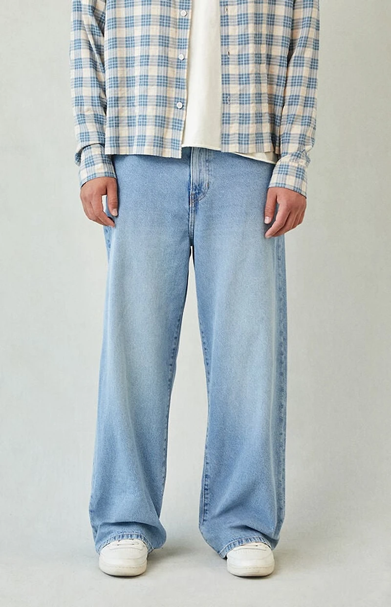 Pacsun Blake Extreme Baggy Jeans Light Indigo