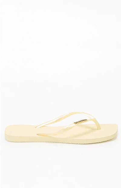Havaianas Women's Slim Square Metallic Sandals