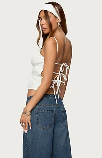 Edikted Esmay Studded Low Rise Jeans