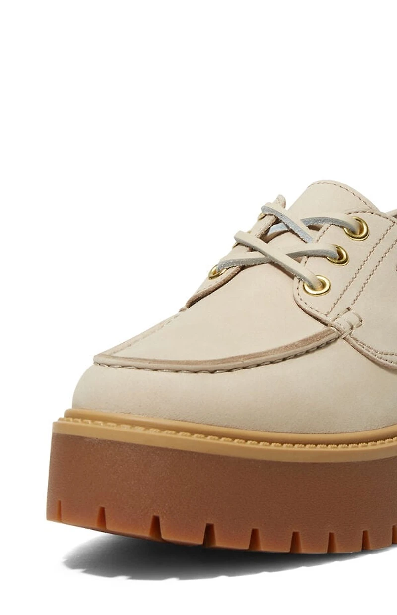 Timberland Women's Taupe Stone Street Boat Shoes