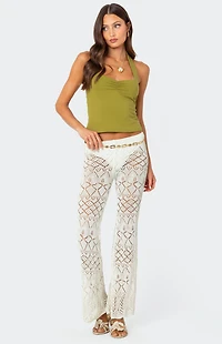 Edikted Poet Cinched Halter Top