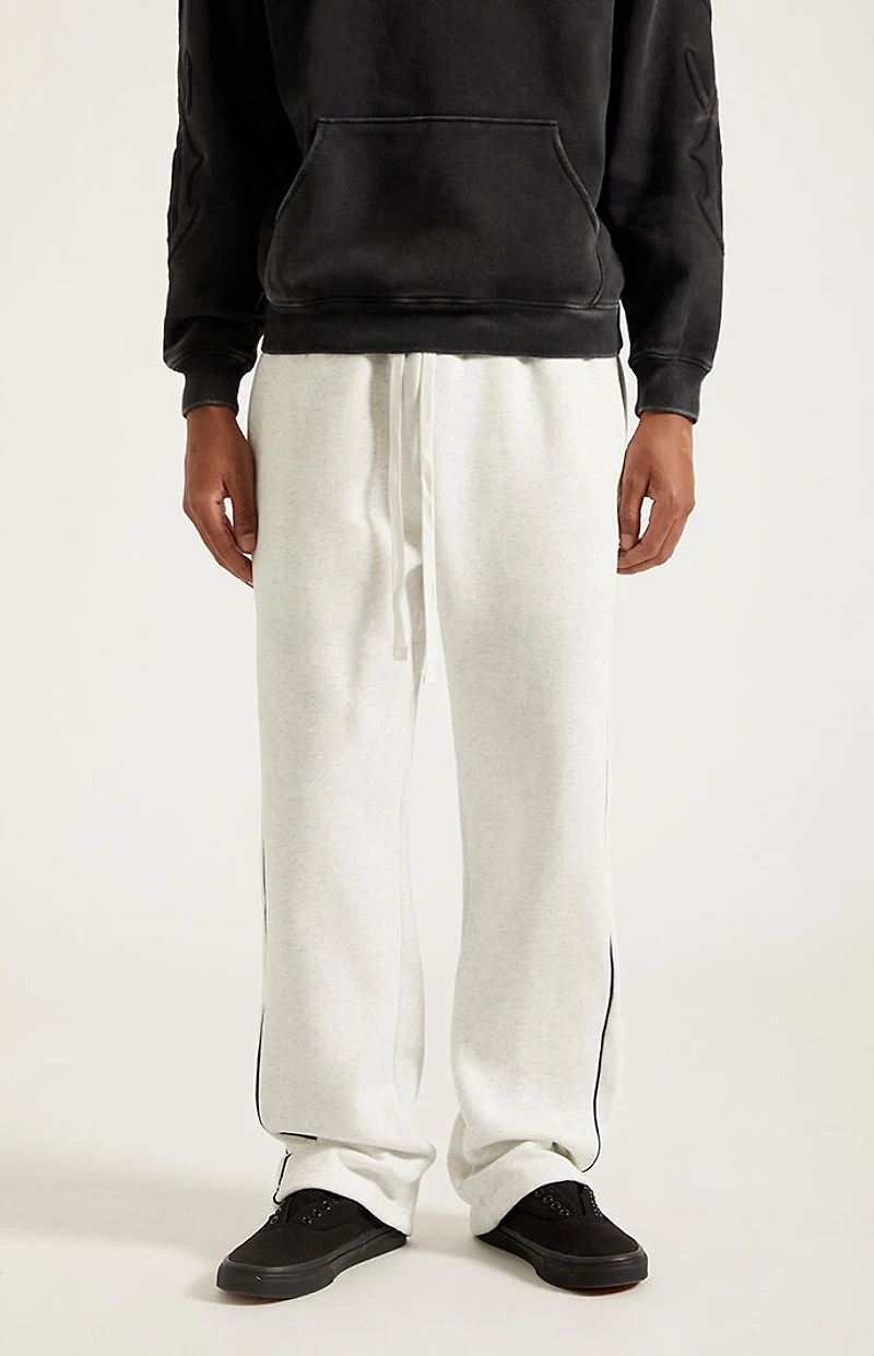 Pacsun Gray Piping Track Sweatpants