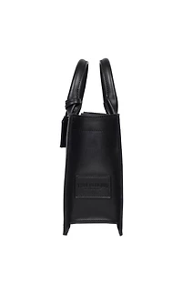 True Religion Debossed Logo Modern Tote Bag