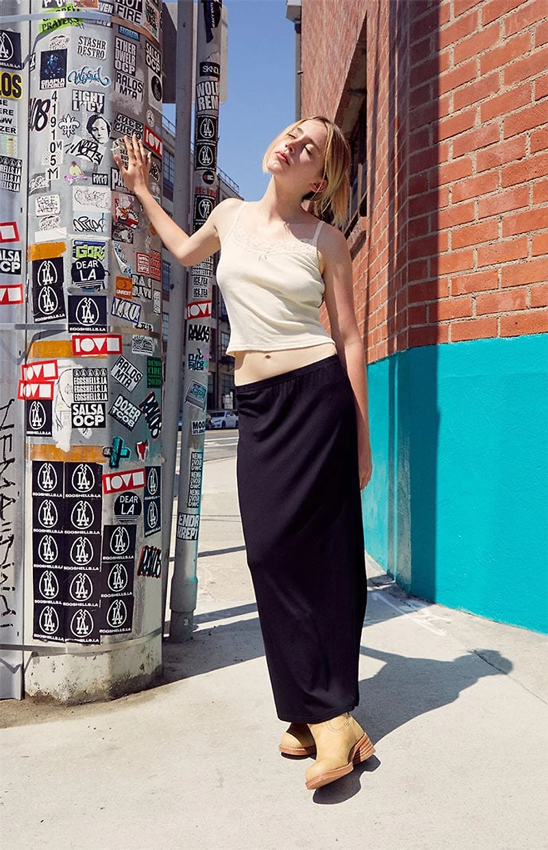 John Galt White Aden Basic Tank Top