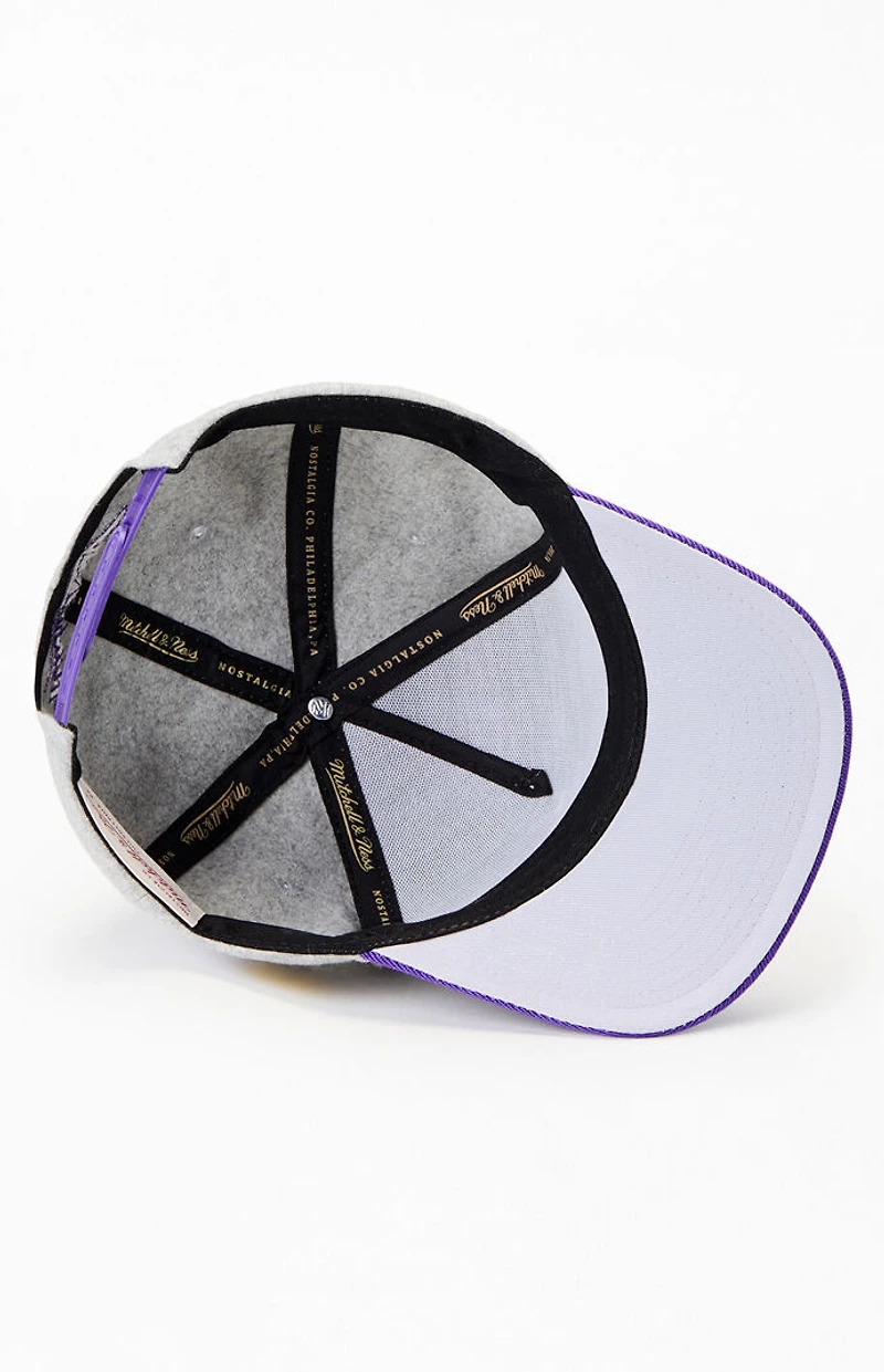 Mitchell & Ness NBA LA Lakers Tail Sweep Pro Snapback Hat