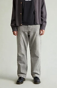 Pacsun Dylan Baggy Jeans Tonal Stripe Gray