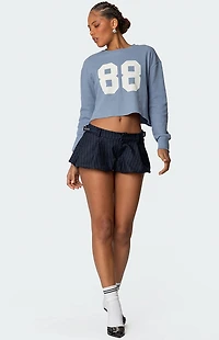 Edikted 88 Waffle Long Sleeve T-Shirt