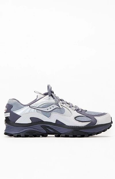 Saucony Gray Grid Aura X Shoes