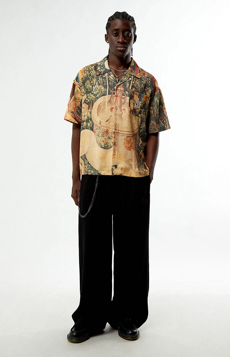 The Met x Pacsun French Tapestries Camp Shirt