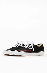 Vans Black Rose Authentic Shoes