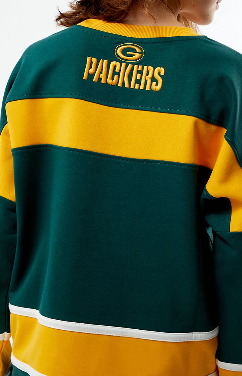 Wild Collective NFL x PacSun Green Bay Packers Crew Neck Oversized Sweatshirt