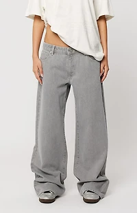 ABRAND 99 Crystal Low Rise Baggy Jeans