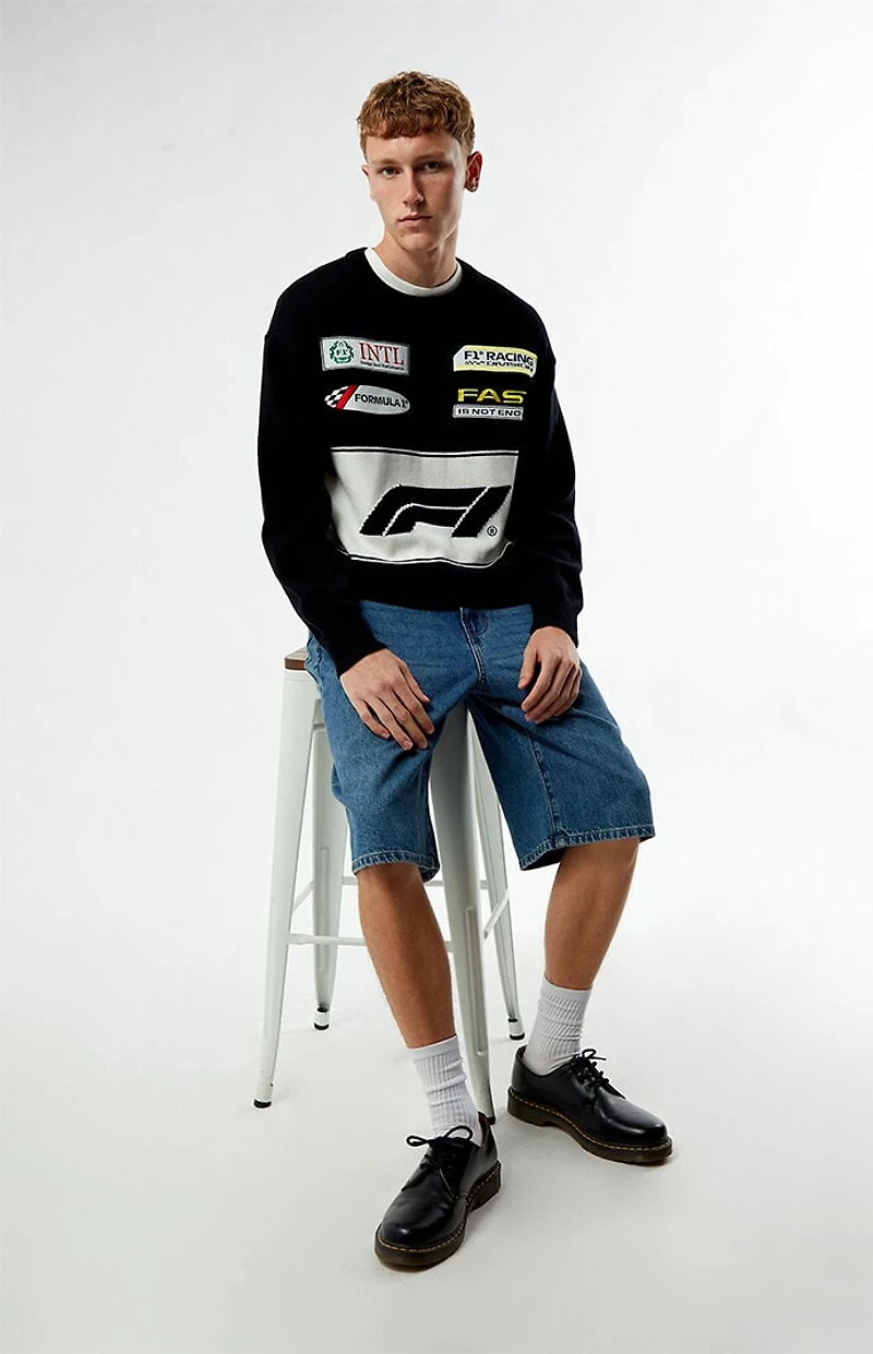 Formula 1 x Pacsun Monza Italy Sponsorship Crew Neck Sweater