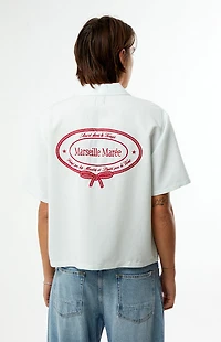 Pacsun Ribbon Woven Camp Shirt