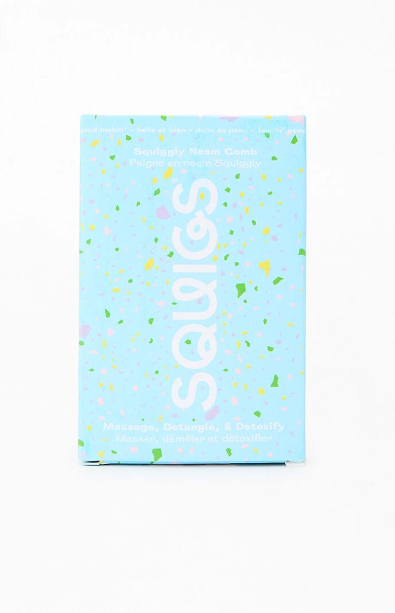 SQUIGS Squiggly Neem Comb