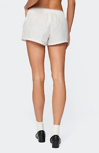 Edikted Lexa Polka Dot Boxer Shorts