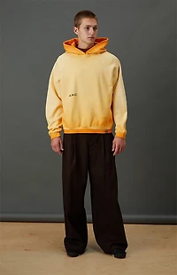 A.R.C. Active Orange Heavyweight Raglan Oversized Fleece Hoodie