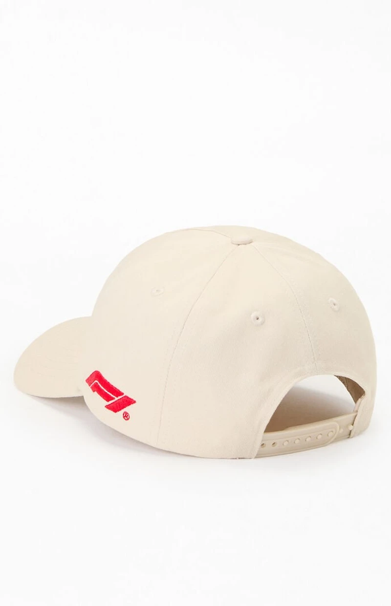 Formula 1 x Pacsun Suzuka Cream Racing Snapback Hat