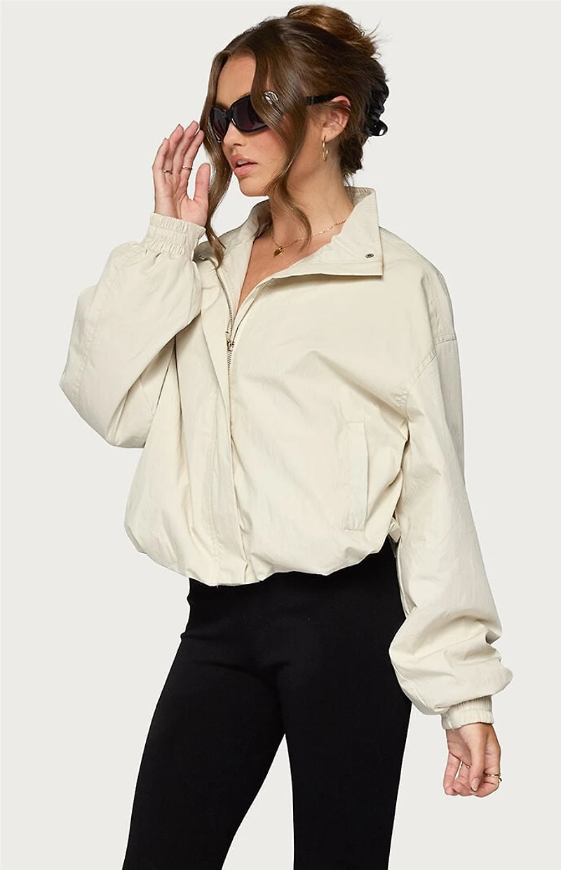 Edikted Rooney High Neck Jacket