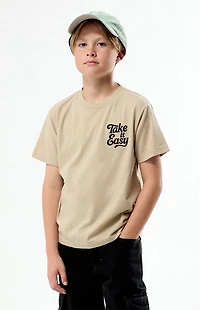 Pacsun Kids Take It Easy Embroidered T-Shirt