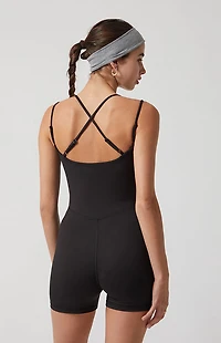 PAC 1980 WHISPER Active Cross Back Short Romper