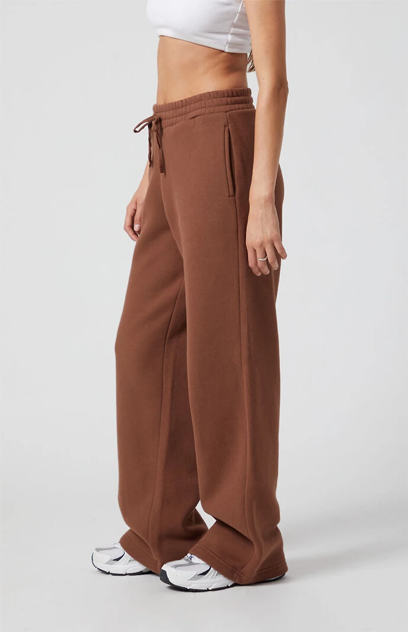 Pacsun Solid Fleece Baggy Sweatpants
