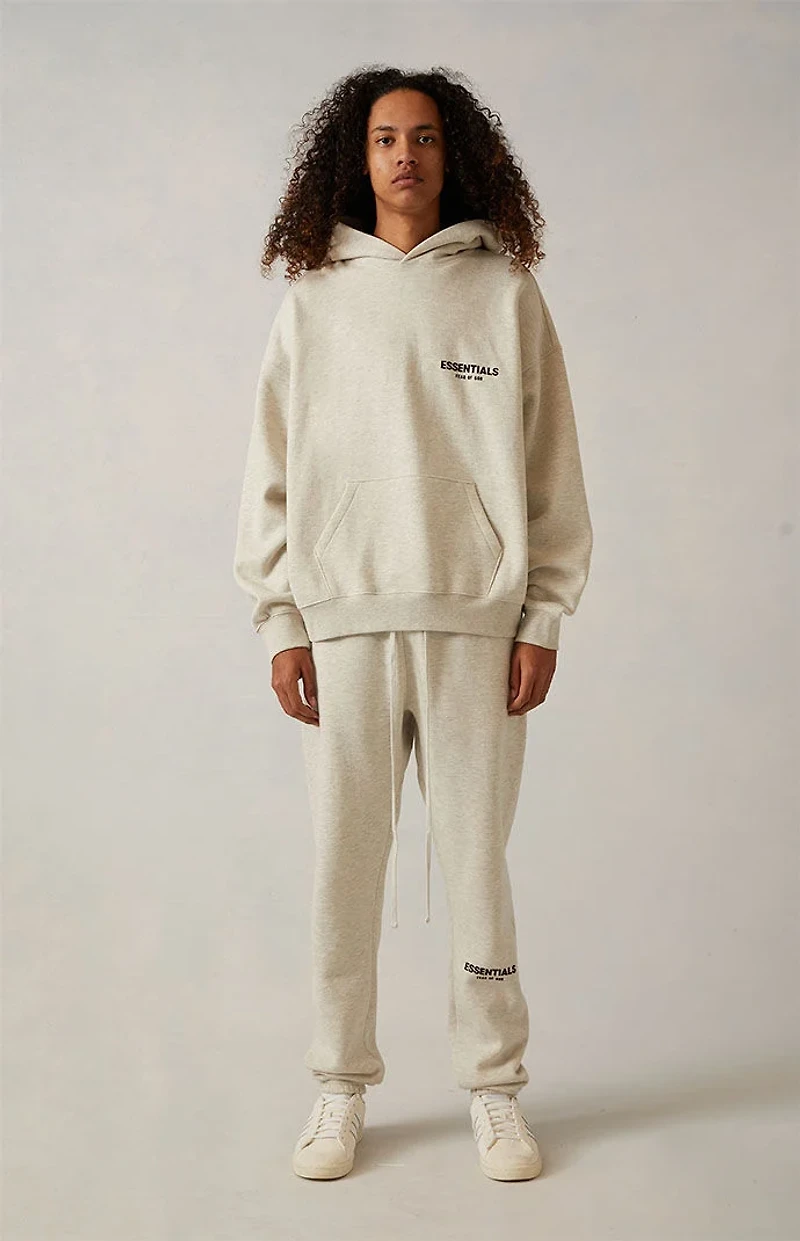 Fear of God ESSENTIALS Light Oatmeal Hoodie