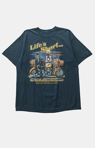 PS VINTAGE 2000s The Road Goes On Forever T-Shirt