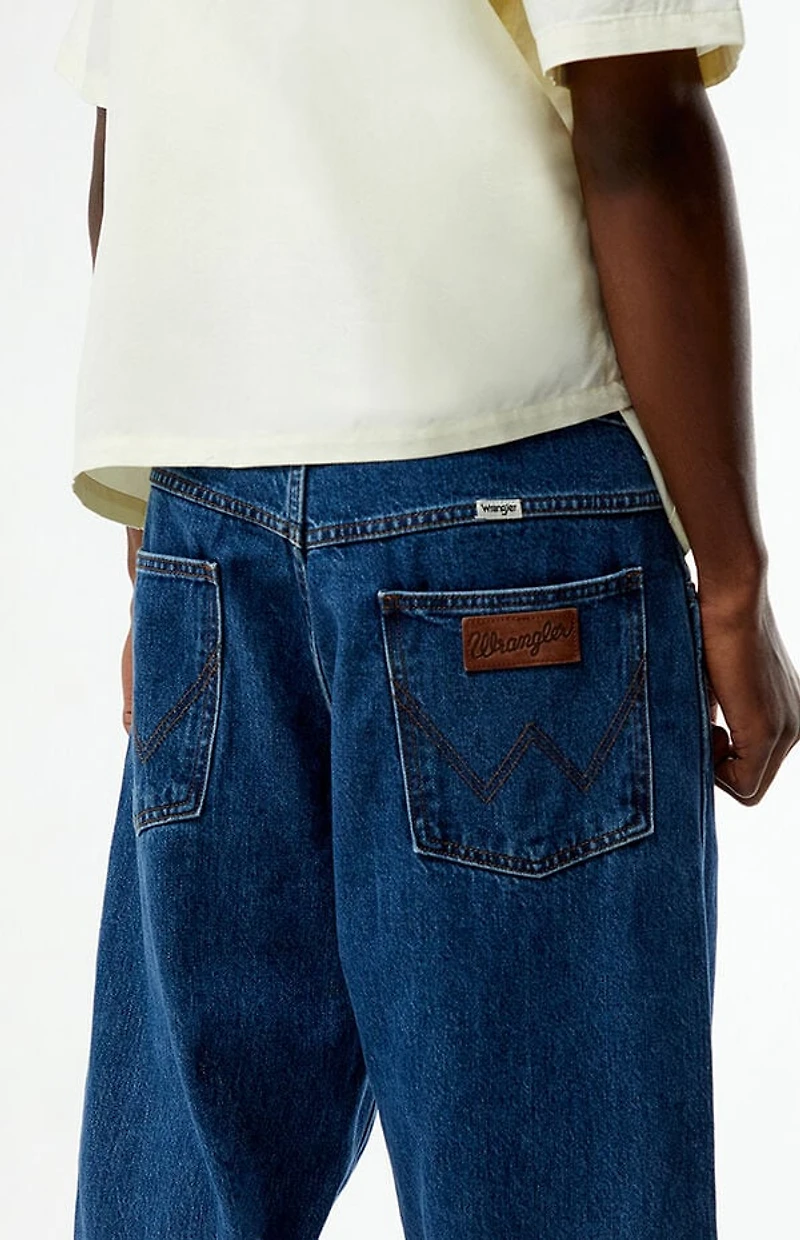 Wrangler Dark Blue Loose Jeans