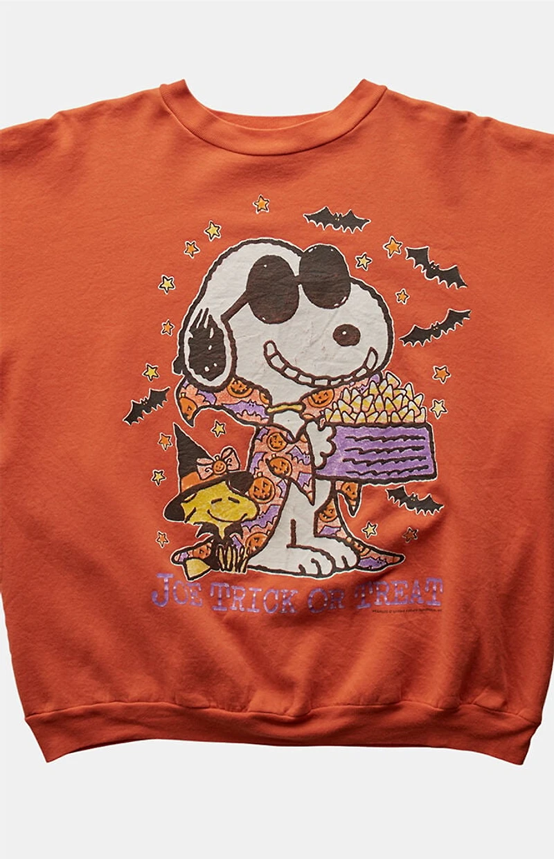 PS VINTAGE '90s Snoopy Halloween Crew Sweatshirt