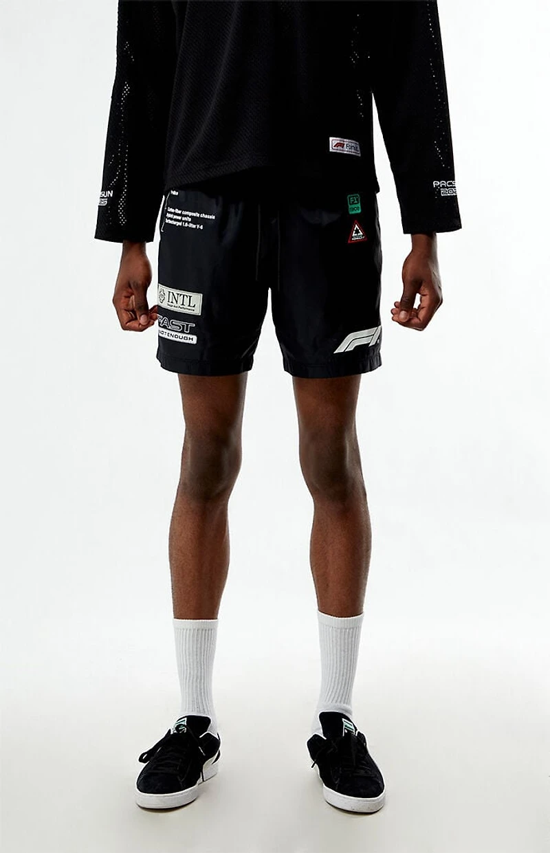 Formula 1 x PacSun Miami Circuit 6.5" Swim Trunks