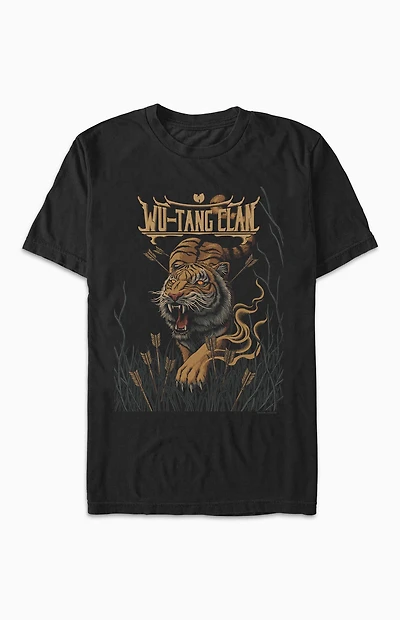 Wu Tang Clan Tiger And Arrows T-Shirt