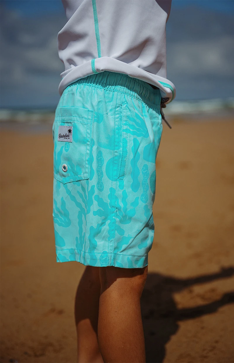 Boardies Kids Bacalar Blue 5.5" Swim Trunks
