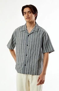 Pacsun Striped Oversized Camp Shirt
