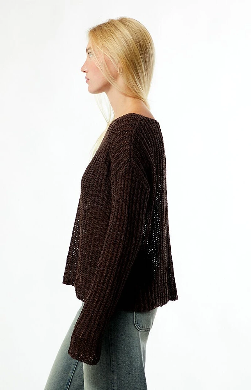 Your Favorite Chunky Open Knit Sweater