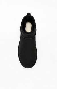 UGG Women's Black Classic Ultra Mini Boots