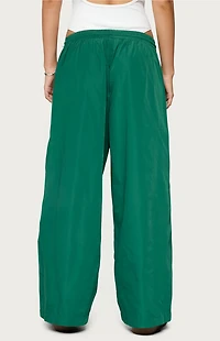 Edikted Petite Fauna Nylon Track Pants