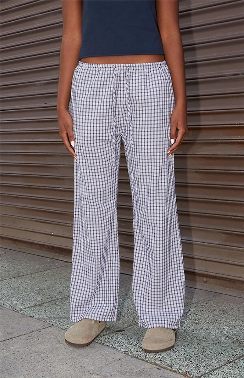 John Galt Plaid Anastasia Boxer Sweatpants
