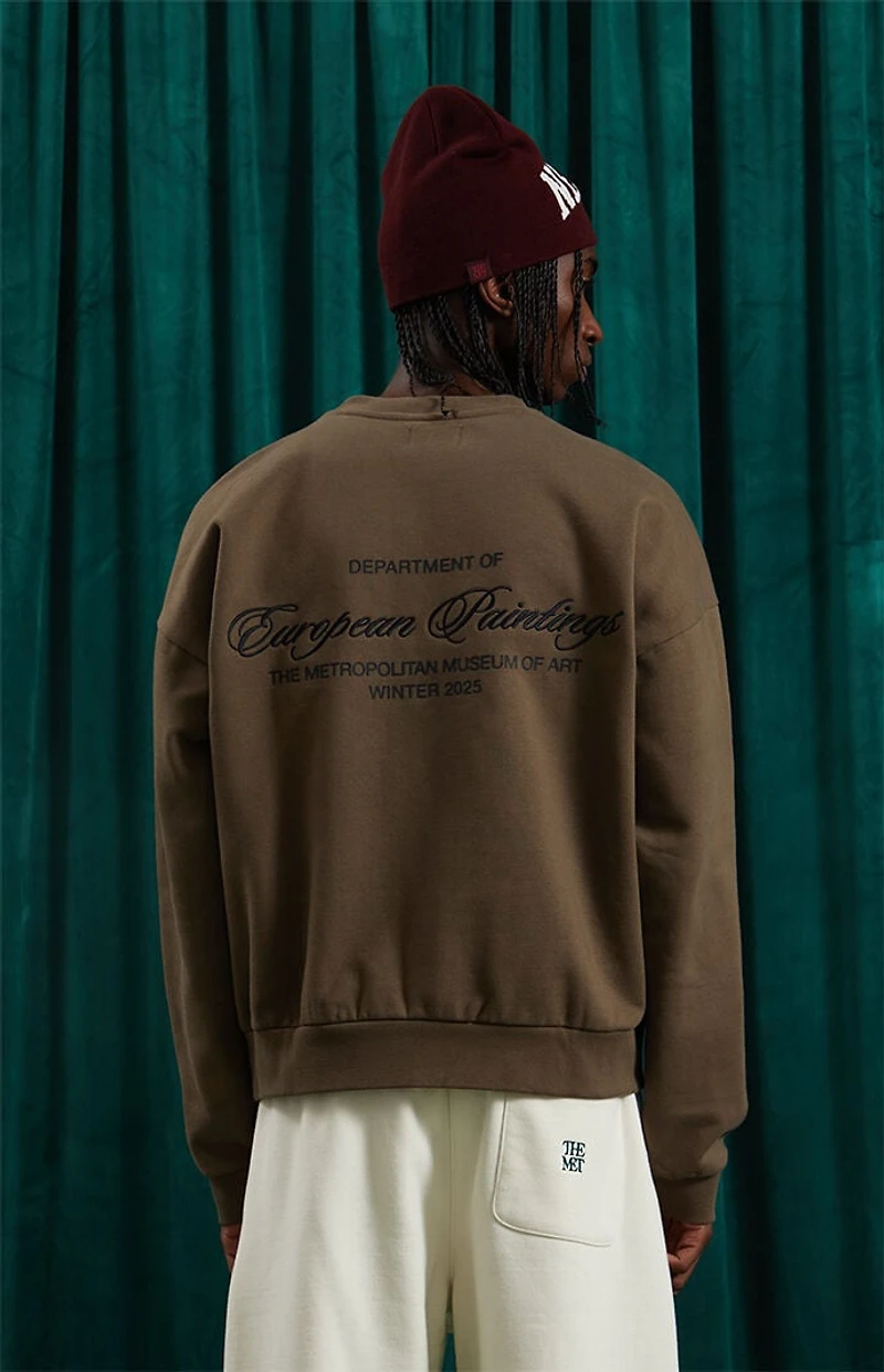 The Met x Pacsun Curatorial Crew Neck Sweatshirt