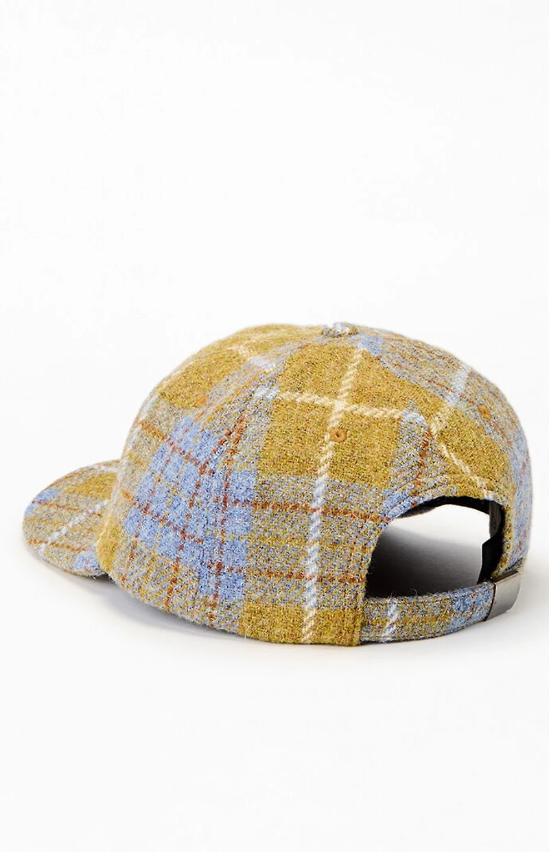 Awake NY Yellow Harris Tweed 6 Panel Dad Hat