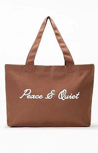 MUSEUM OF PEACE & QUIET Signature Zip Tote Bag