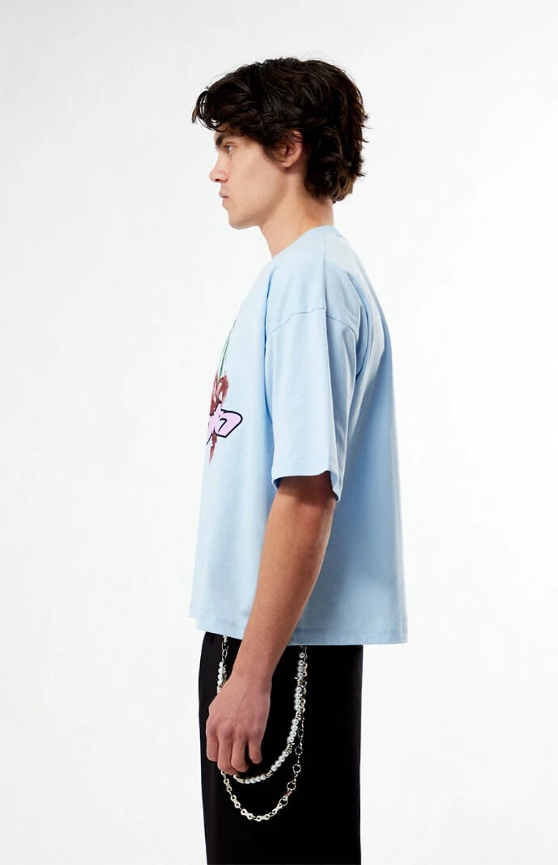 Pacsun Golden Cropped Boxy T-Shirt