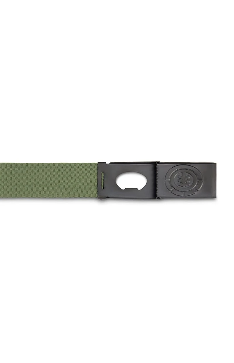 Element Olive Logo Belt