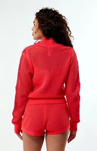 adidas Crochet Track Jacket