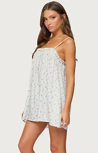 Edikted Patti Floral Mini Dress