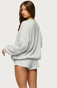 Edikted Baila Waffle Henley Top