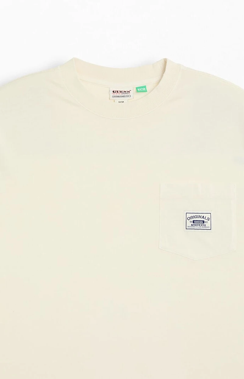 GUESS Originals Cropped Boxy Pocket T-Shirt