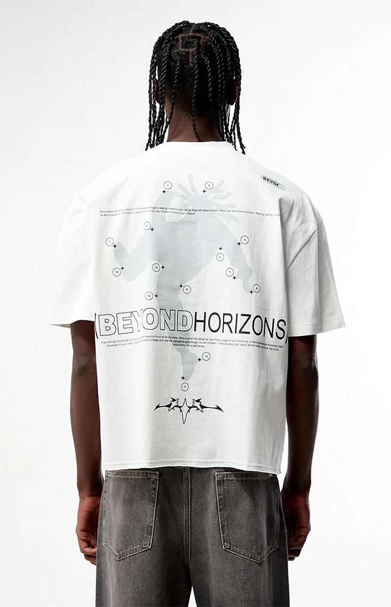 Pacsun Beyond Horizons Cropped Boxy T-Shirt