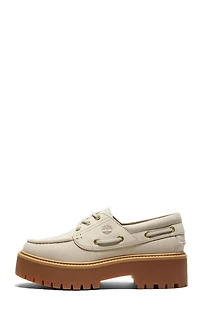 Timberland Women's Taupe Stone Street Boat Shoes